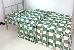 贵州学生棉被三件套 学生宿舍被套床单枕头 棉被厂家直供价格 厂家 图片