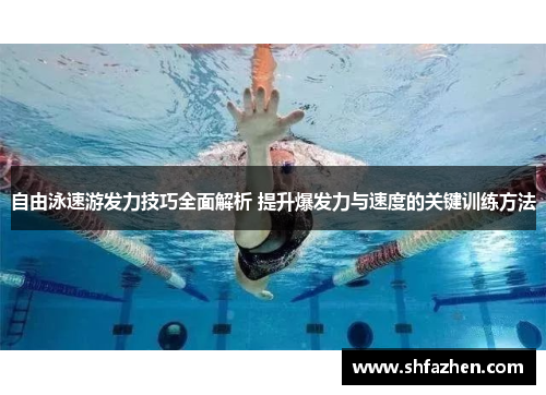 自由泳速游发力技巧全面解析 提升爆发力与速度的关键训练方法